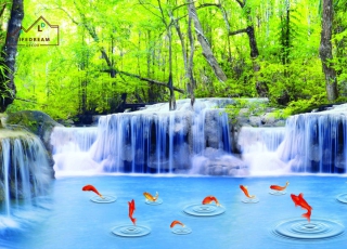tranh sơn thủy 3D 30