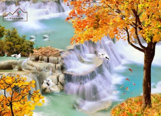 tranh sơn thủy 3D 31