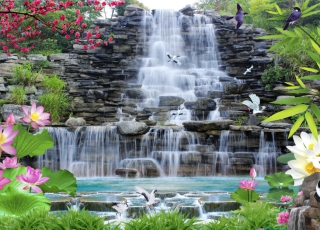 tranh sơn thủy  35