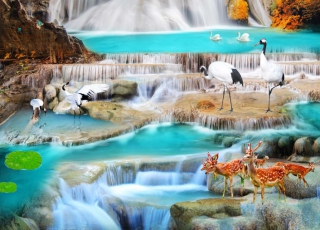 tranh sơn thủy  36