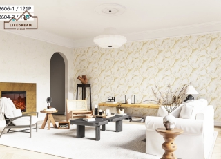 Giấy Dán Tường Phòng Khách ( 8606-1 , 8604 - 2 ) 