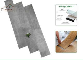 Sàn Nhựa Dán Keo Cao Cấp ML3-206