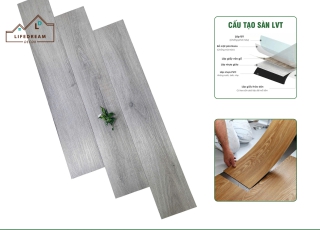 Sàn Nhựa Dán Keo Cao Cấp ML3-204