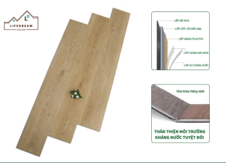 Sàn SPC Lõi Kép ABA  MX 4004