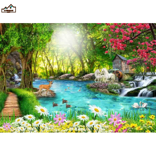 Tranh Sơn Thuỷ 3D 40
