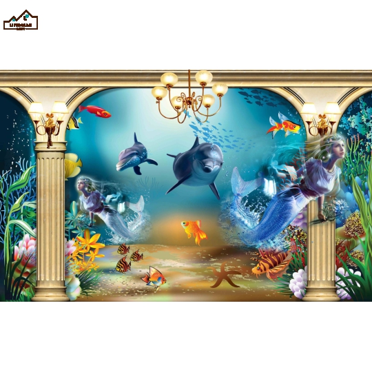 TRANH DÁN TƯỜNG 3D 28