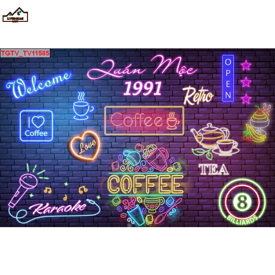TRANH DÁN TƯỜNG COFFEE 21