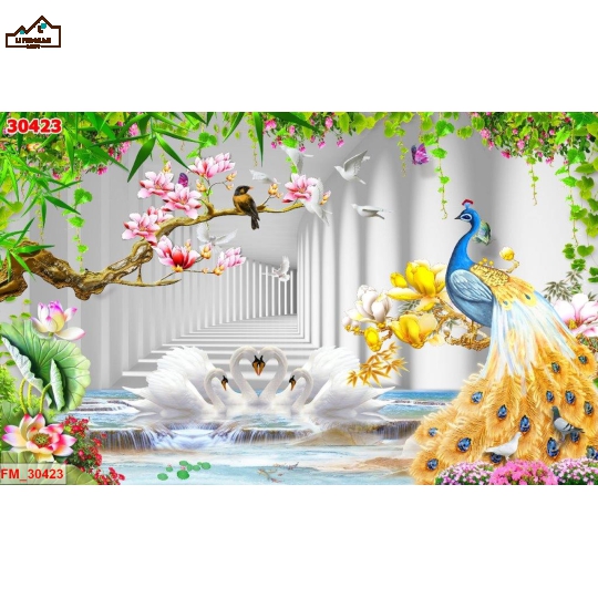 Tranh 3D , Công Hạc 1