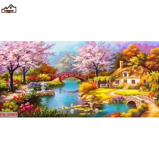 Tranh  Sơn Thuỷ Dạng Vẽ Phong Cảnh