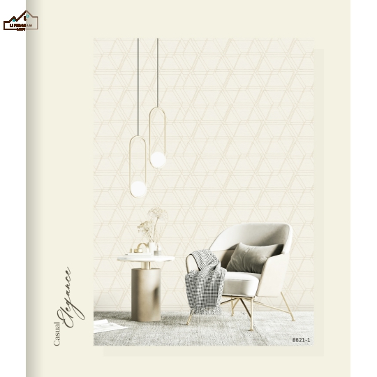 Giấy Dán Tường Vân Sọc Caro ( 8621-1 )