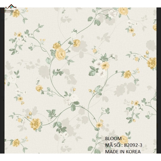 Giấy Dán Tường Mẫu Bông ( 82092-3 )