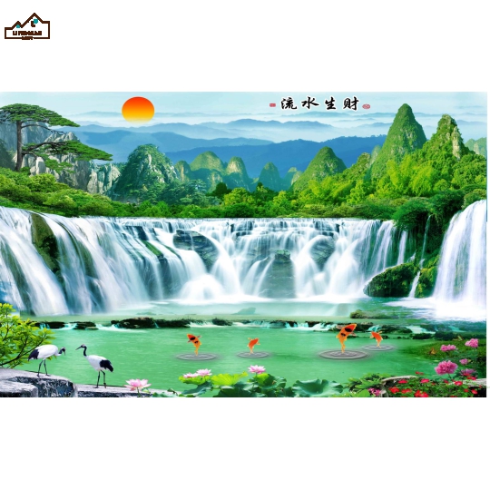 tranh sơn thủy 3D 13