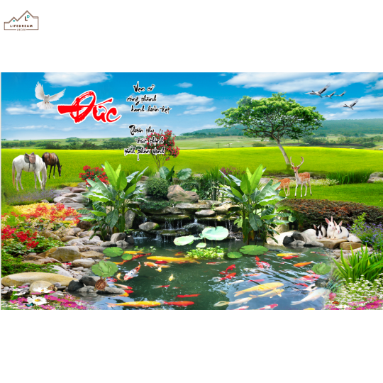 tranh sơn thủy 3D 15