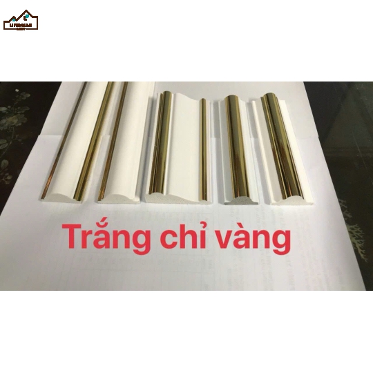 PHÀO CHỈ DÁN TƯỜNG TRẮNG VÀNG