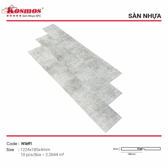 Sàn Nhựa Kosmos 010