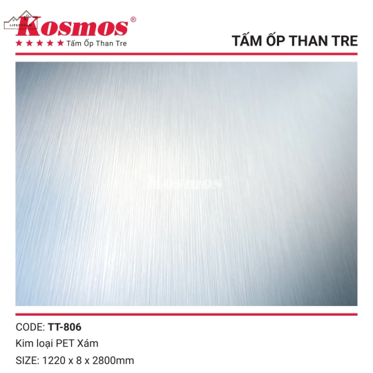 TẤM ỐP NHỰA THAN TRE CAO CẤP 08