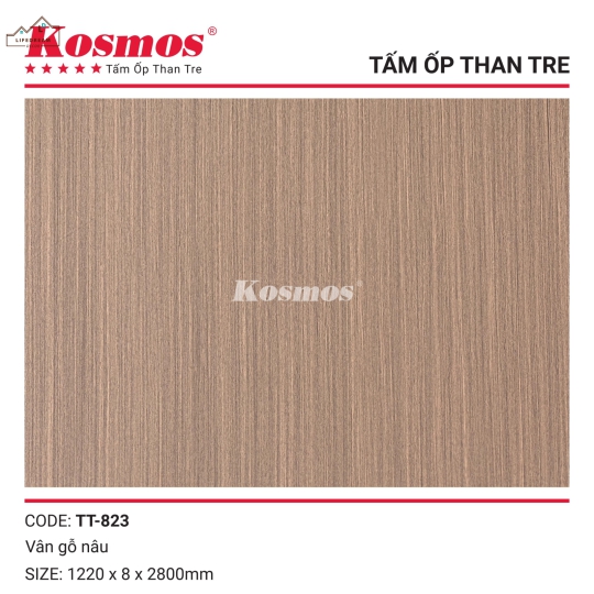 TẤM ỐP NHỰA THAN TRE CAO CẤP 14