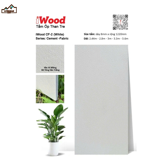 TẤM ỐP THAN TRE IWood CF-2