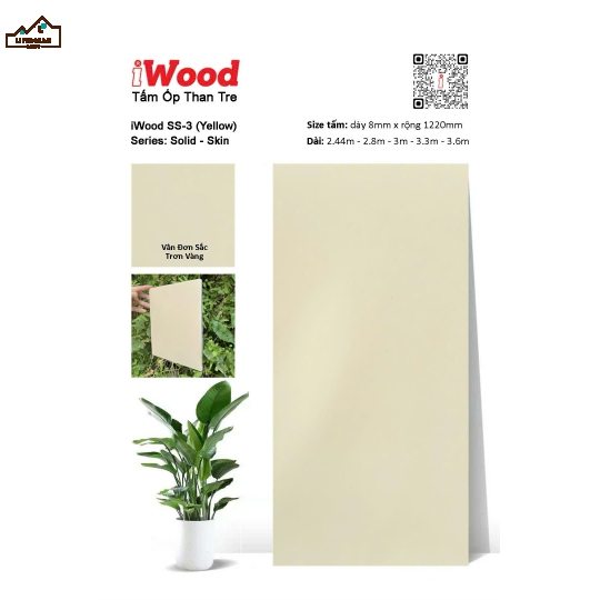 TẤM ỐP THAN TRE IWood SS-3