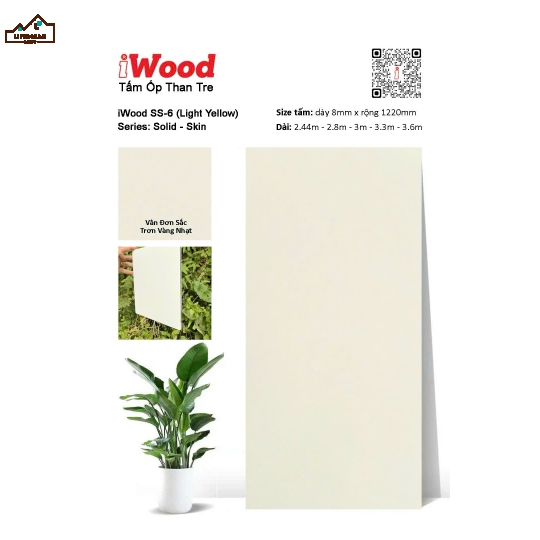 TẤM ỐP THAN TRE IWood SS-6