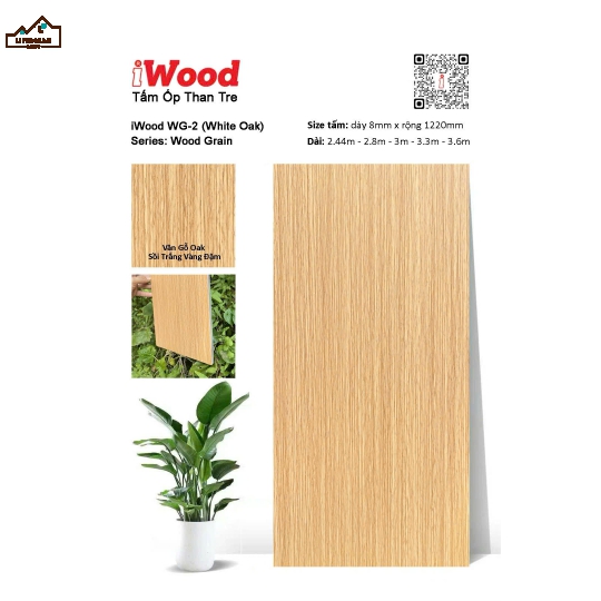 TẤM ỐP THAN TRE IWood  WG-2