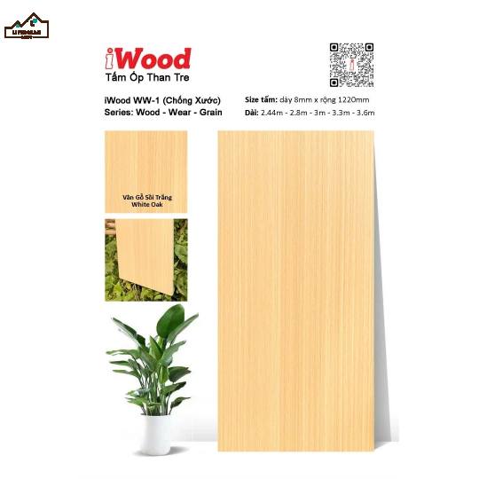 TẤM ỐP THAN TRE IWood WW-1