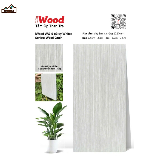 TẤM ỐP THAN TRE IWood WG-9