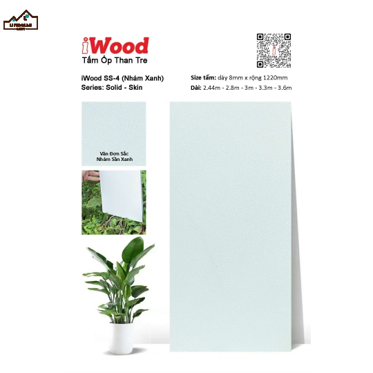 TẤM ỐP THAN TRE IWood  SS-4