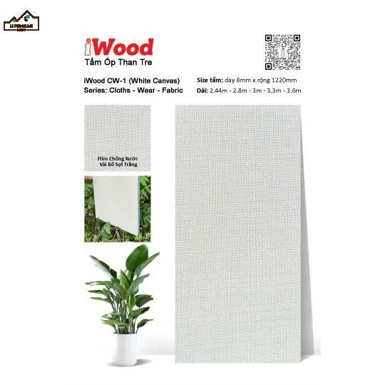 TẤM ỐP THAN TRE IWood  CW-1