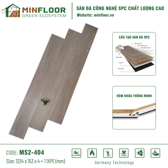 Sàn Đá Công Nghệ Cao SPC MS2-404